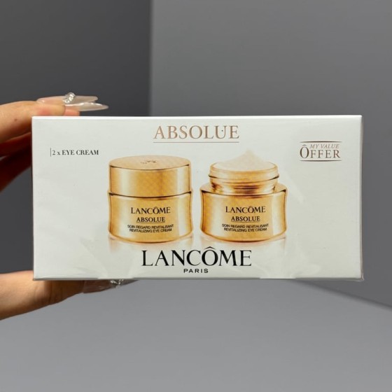 New Lancôme Absolue Eye Cream 2-piece Set (Duty-Free)